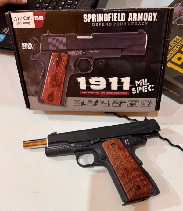 SPRINGFIELD CO2 AIR PISTOL  BB AIR PISTOL  .177 CALIBER BB PISTOL