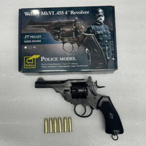 WEBLEY 4 INCH C02 AIR REVOLVER .177 CALIB