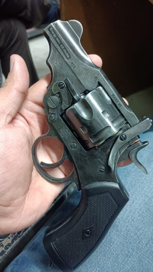 WEBLAY BETTAL FINISH 2.5 WEBLEY 2.5 INCH C02 REVOLVER .177 CALIBRE