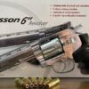 DAN WESSON 6 INCH C02 AIR REVOLVER .177 CALIBRE