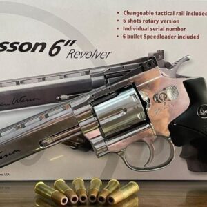 DAN WESSON 6 INCH C02 AIR REVOLVER .177 CALIBRE