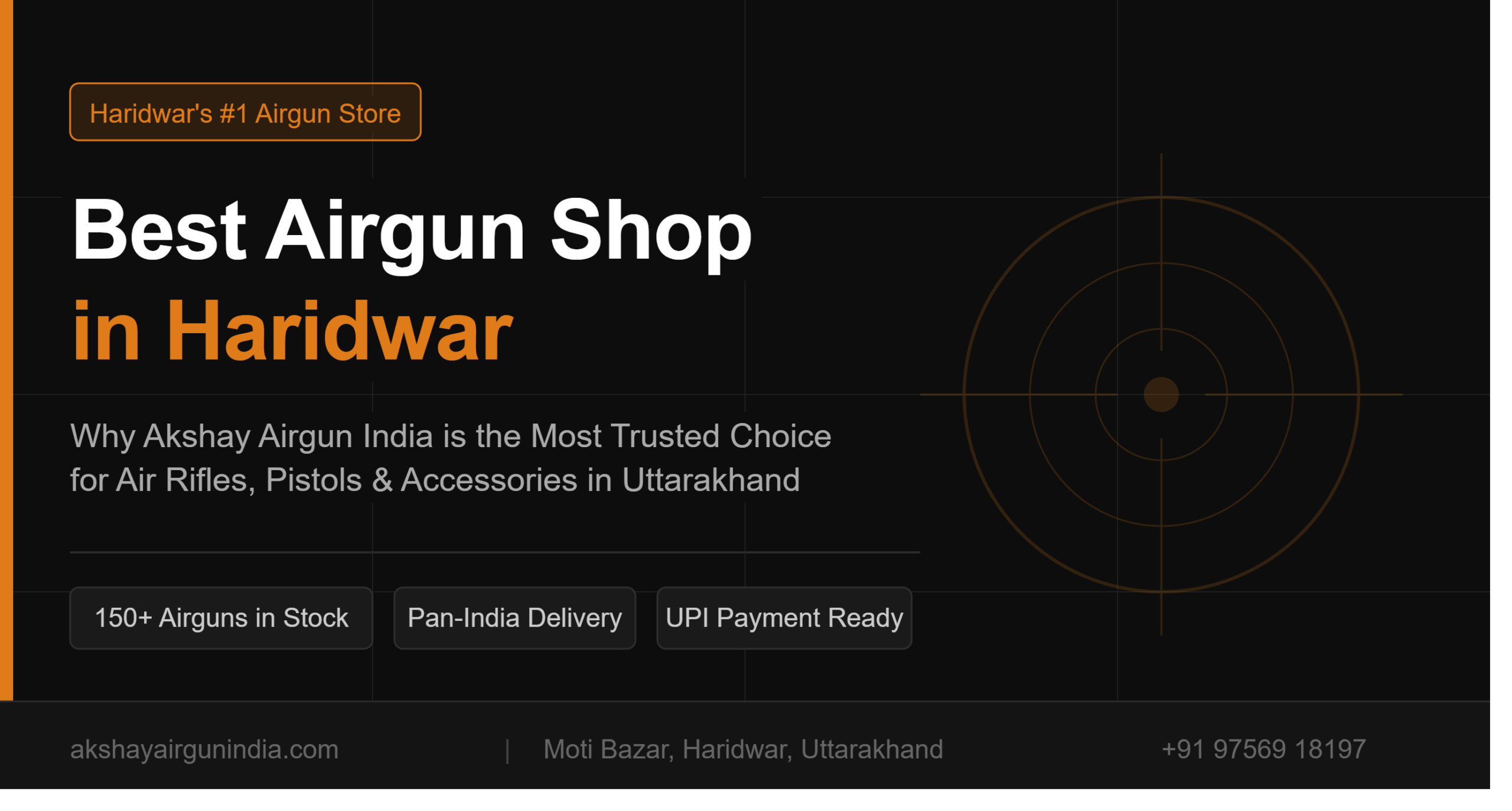 Airgun Shop in Haridwar – Akshay Airgun India